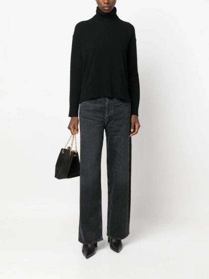 High Rise Wide Leg Jeans
