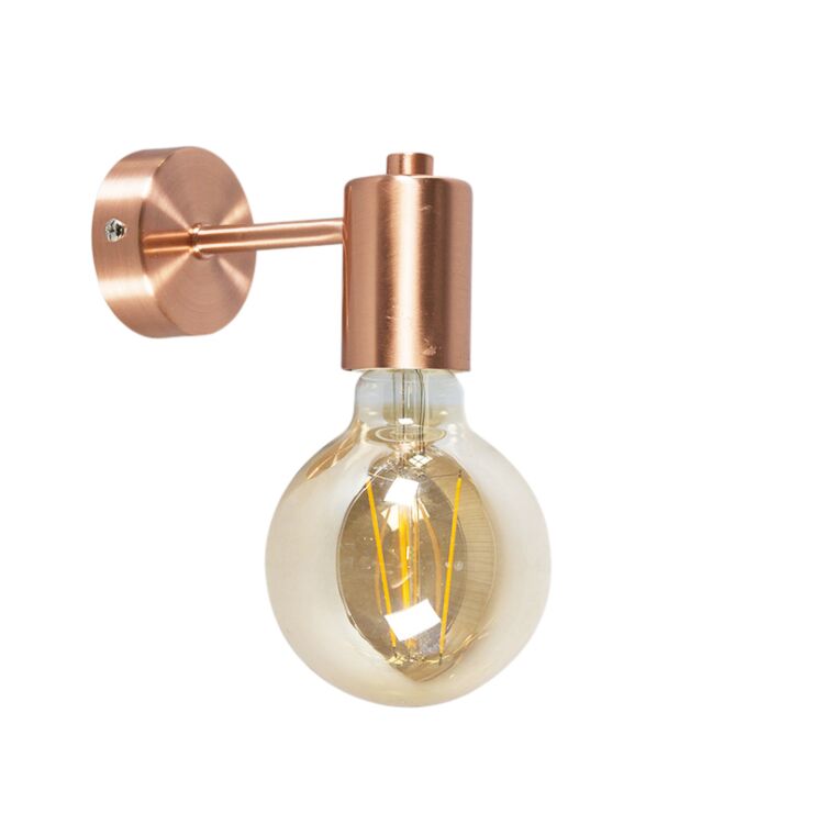 Art Deco Wall Lamp Copper - Image 2