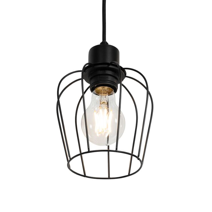 Rural hanging lamp black - Image 3