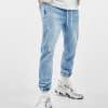 Denim sweatpants